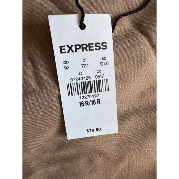 Express 16 R Columnist Barely Boot Mid Rise 32” inseam - Picture 2 of 6